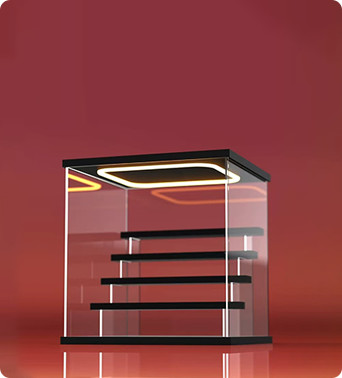 Acrylic hiển thị đứng