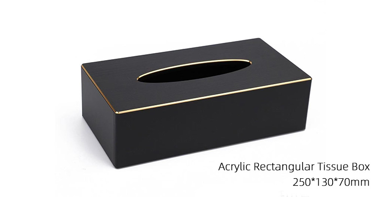 Hotel Fasilitas Pemegang Akrilik Set