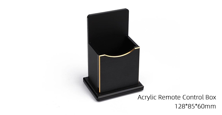 Hotel Fasilitas Pemegang Akrilik Set