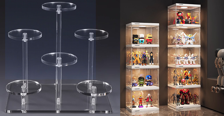 حالة عرض الاكريليك للمصغيرات