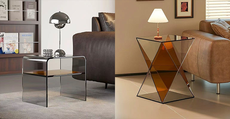 طاولة القهوة الاكريليك