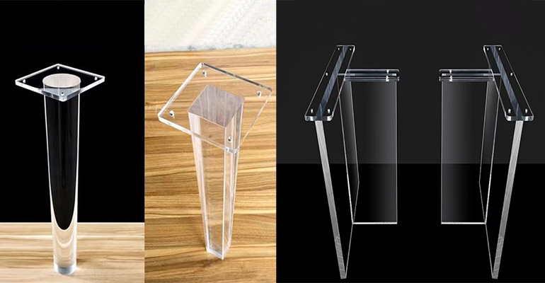 أرجل الجدول الأكريليك